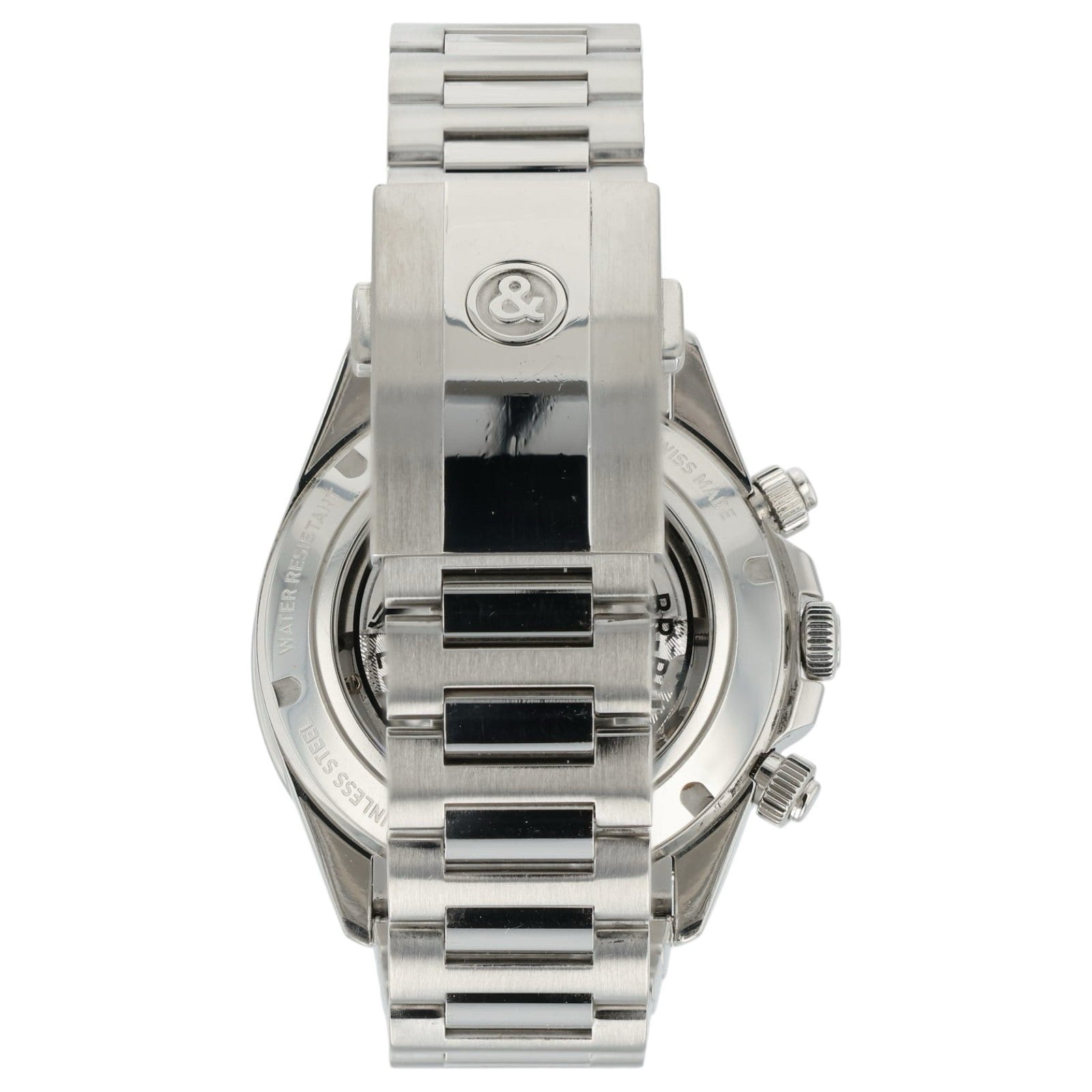 Bell & Ross Chronograph White Dial Steel 41mm Automatic Mens Watch BRV2-94-S