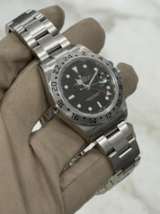 Rolex Explorer II Stainless Steel Black Dial 40mm Automatic Men's Watch 16570