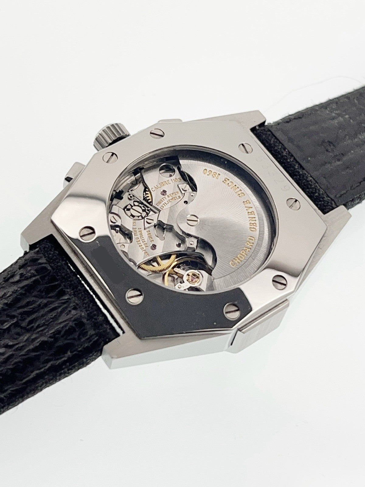 Chopard Moritz Stainless Steel Black Dial 37.5mm Automatic Men’s Watch 8352