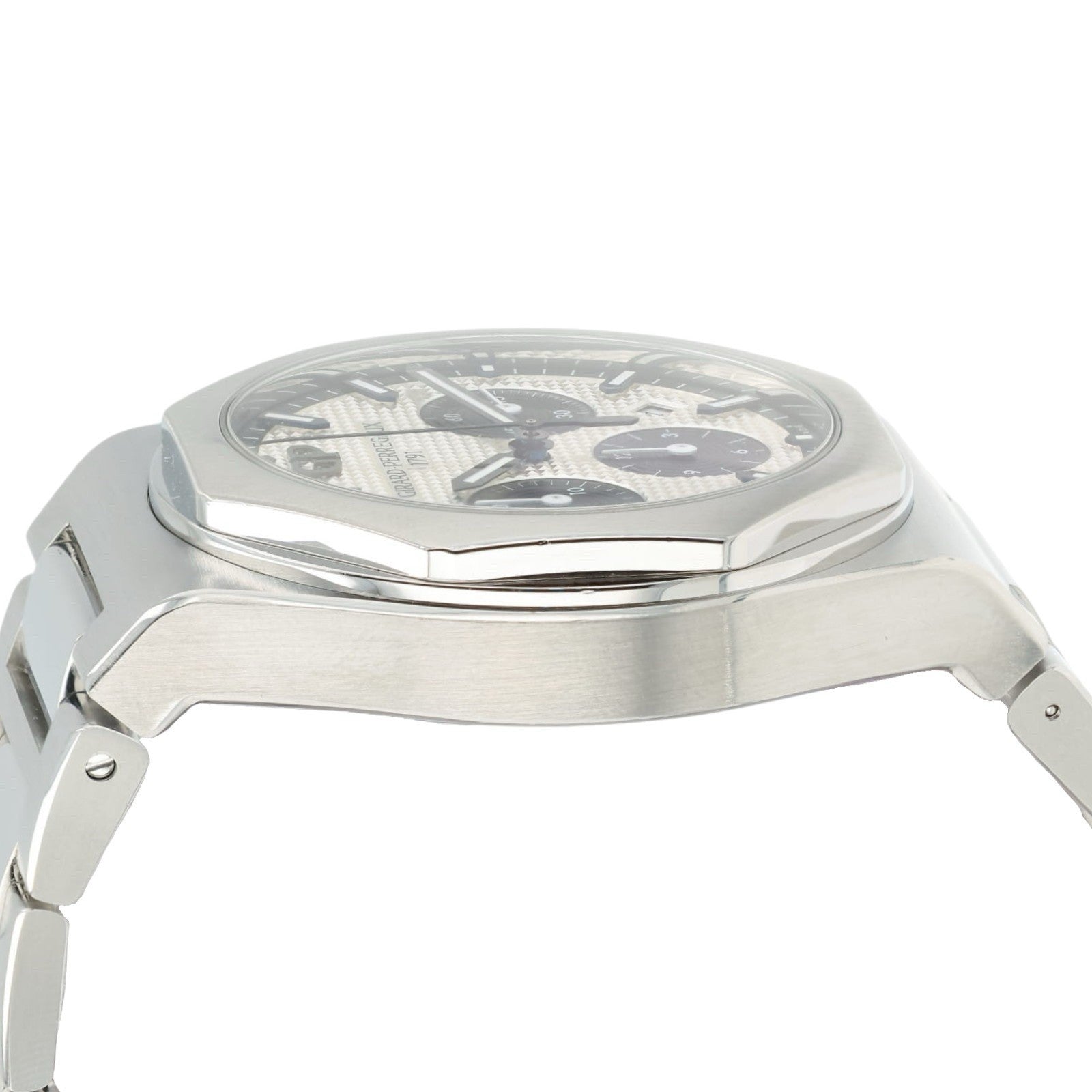 Girard Perregaux Laureto Silver Dial Stainless Steel 42mm Automatic Men’s 81020