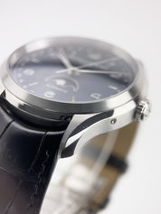 Baume & Mercier Stainless Steel Blue Dial 43mm Automatic Men’s Watch 65718