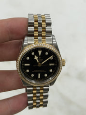 2023 Tudor Black Bay 36 Automatic 36mm Black Dial Factory Diamonds Box & Papers