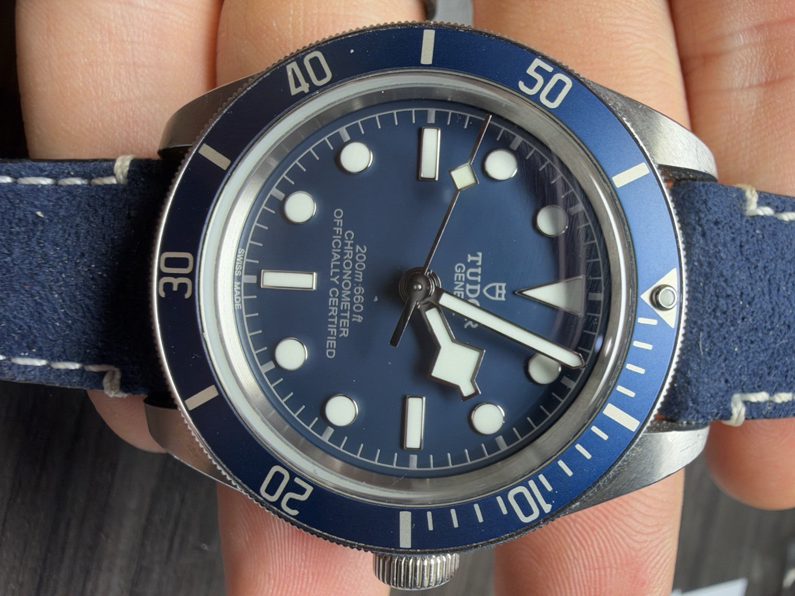 2022 Tudor Black-Bay Stainless Steel Blue 39mm Automatic Men’s Watch 79030B