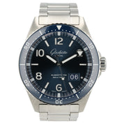 Glashutte SeaQ Blue Dial Stainless Steel 43mm Automatic Mens 1-36-13-02-81-70