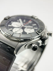 Breitling Chronomat Stainless Steel Black Dial 44mm Automatic Men's Watch AB0136