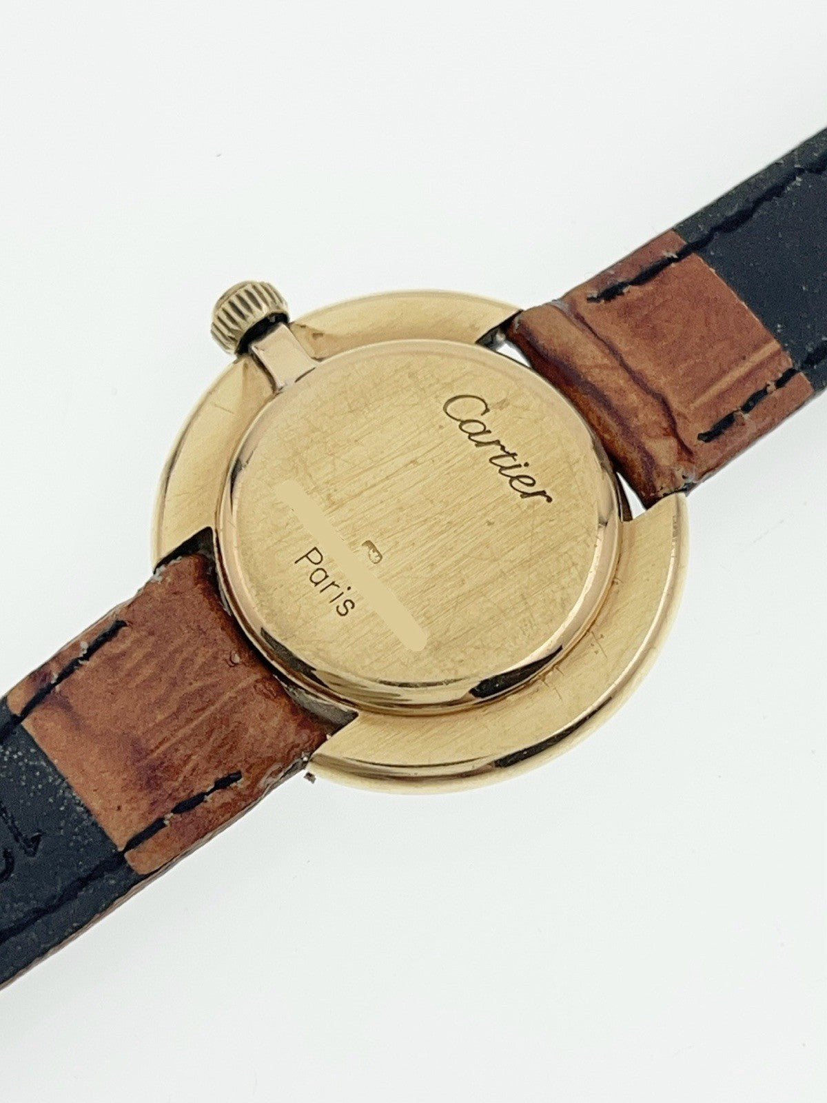 Cartier Paris Vendome 18k Yellow Gold 26mm Silver Dial Manual Wind Women’s 6708