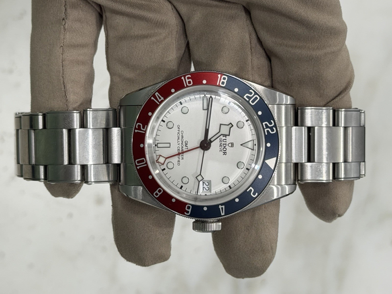 2023 Tudor Black Bay Pepsi GMT 79830RB Opaline Dial Men's Watch - Box/Papers