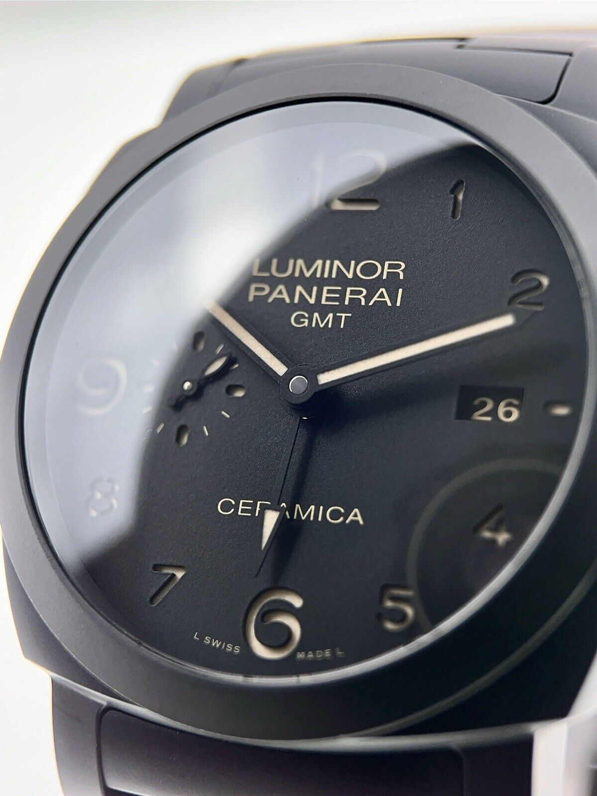 Panerai Luminor 1950 3 Days GMT Ceramic 44mm Automatic Men’s Watch PAM00438