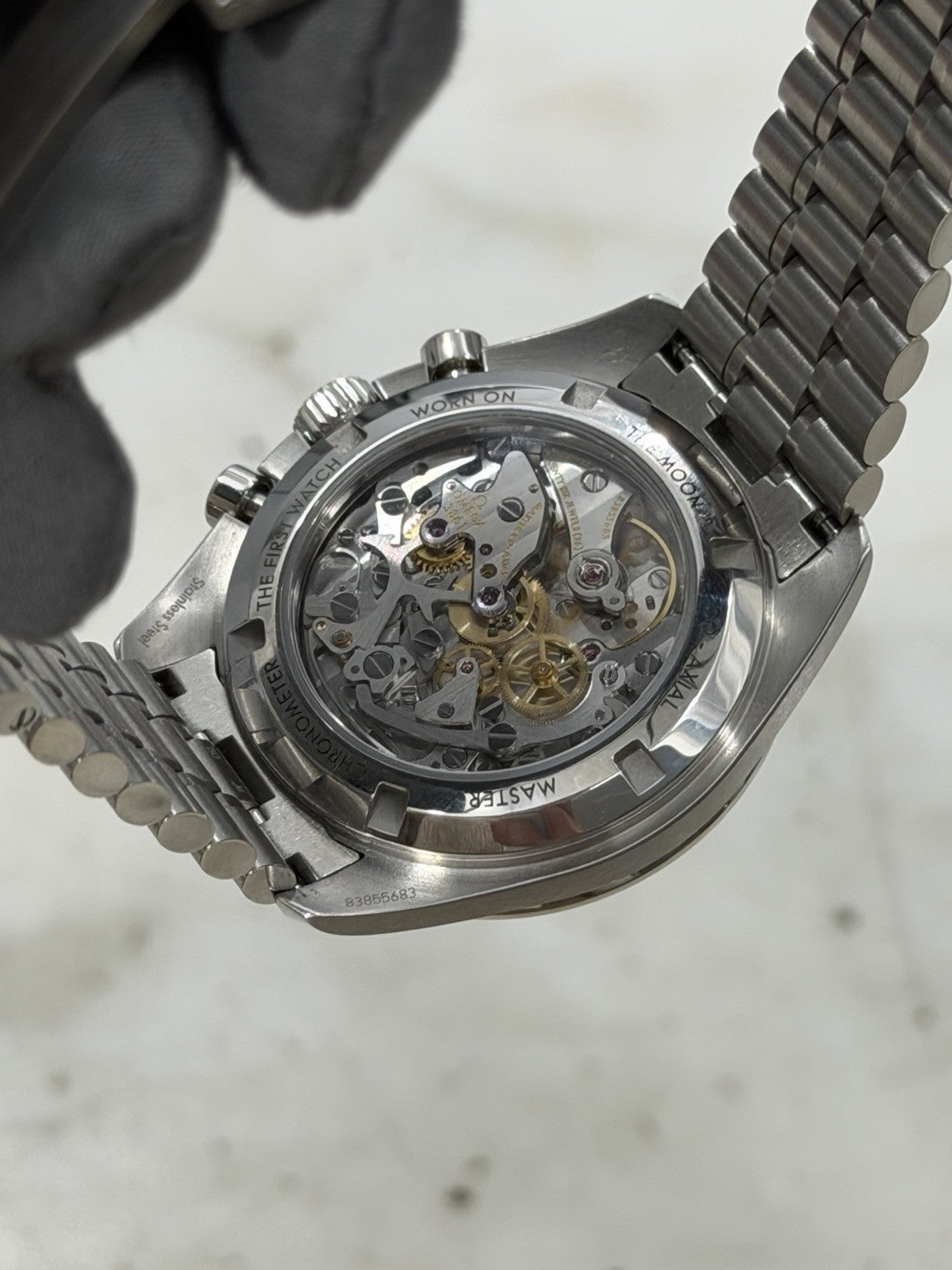 Omega Speedmaster Chronograph 42mm Black Dial Sapphire Watch 310.30.42.50.01.002