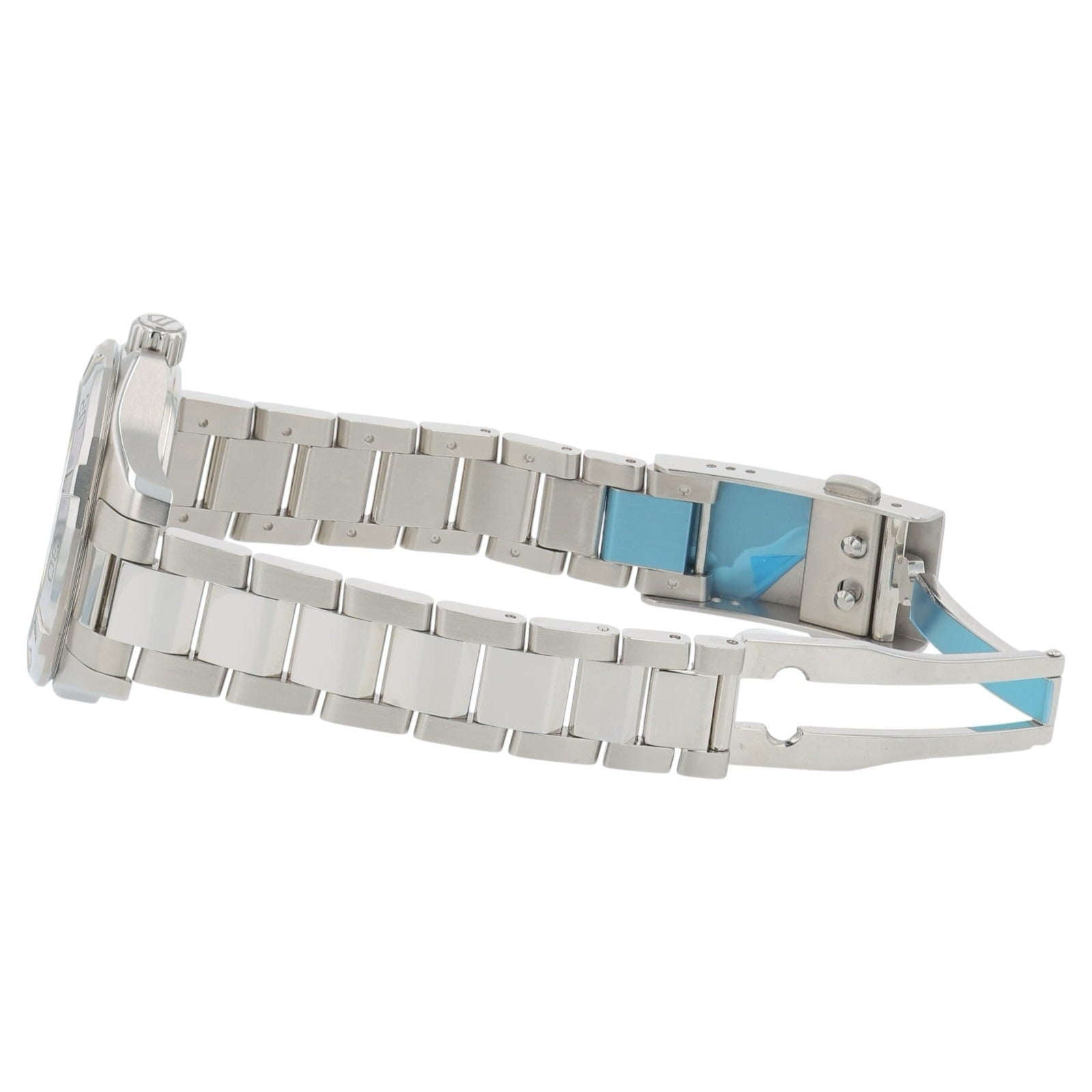 Tag Heuer Aquaracer Stainless Steel Blue Dial 34mm Solar Movement Unisex WBP1315