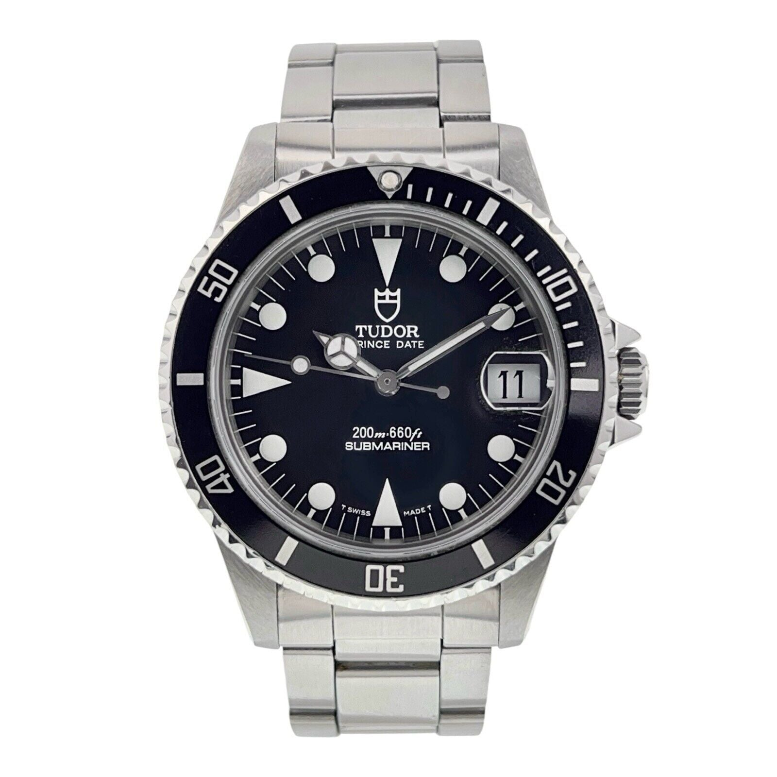 Tudor Submariner Stainless Steel Black Dial 36mm Automatic Movement Men’s 75190