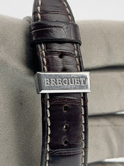 Breguet Type Stainless Steel Black Dial 3800
