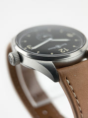 Bell & Ross Vintage Stainless Steel Black Dial 38mm Automatic Men’s Watch BR123