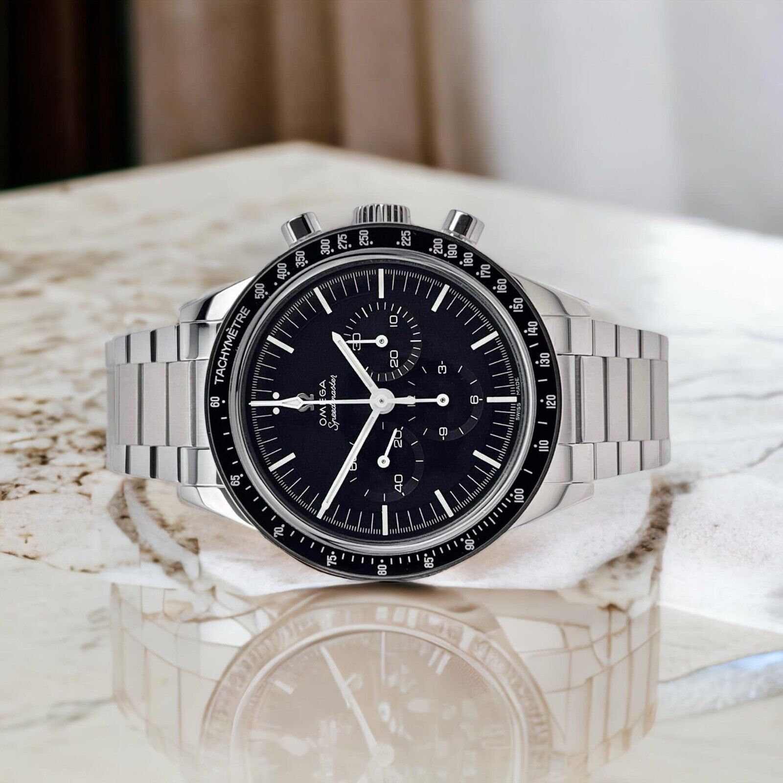 NEW 2024 Omega Speedmaster Ed White Calibre 321 Chrono Manual Steel Mens Watch