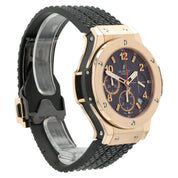 Hublot Big Bang Black Dial 18k Rose Gold 41mm Automatic Mens Watch 341.PX.130.RX