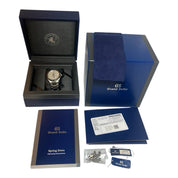 Grand Seiko Evolution 9 Titanium Silver Dial 41mm Automatic Mens Watch SBGE285