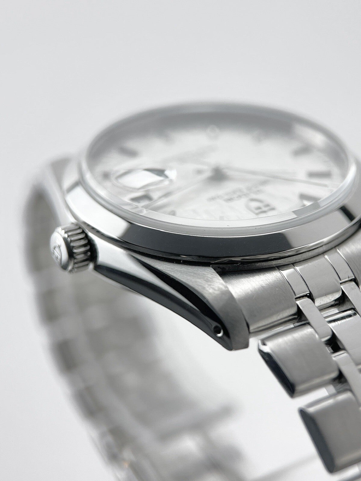 Tudor Prince Date Day Stainless 76200 Silver Linen Dial Automatic Men's Watch