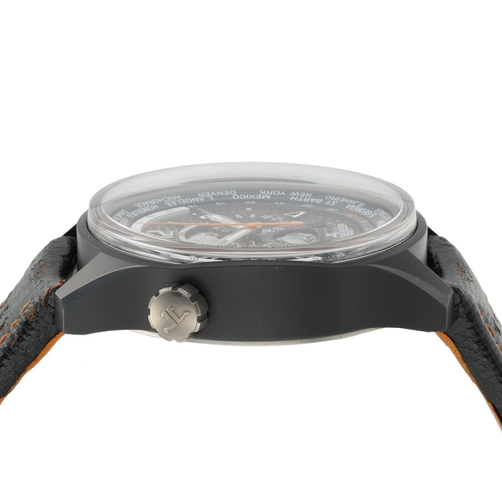 Jaeger LeCoultre AMVOX5 Black Dial Ceramic 44mm Automatic Mens Watch Q193J430