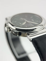 IWC Da Vinci Stainless Steel Black Dial 37mm Quartz Movement Mens IW372810