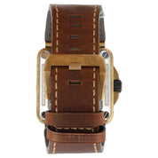 Bell & Ross BR03 Red Dial Bronze 42mm Automatic Movement Men’s Watch BR03-92