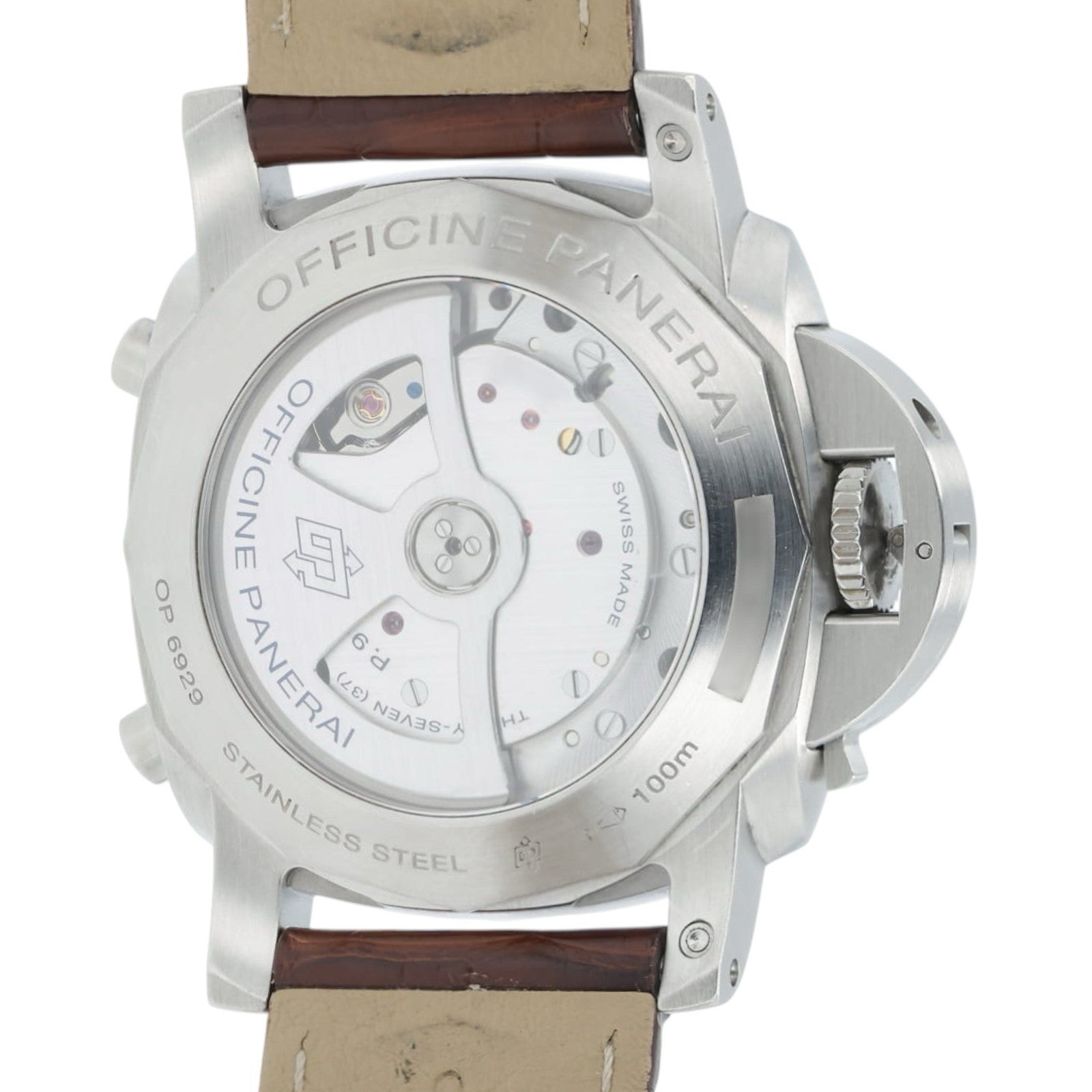 Panerai Luminor Flyback Black Dial Stainless Steel 44mm Automatic Men’s PAM00524