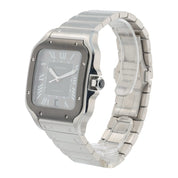 Cartier Santos Stainless Steel Gray Dial 39mm Automatic Men’s Watch WSSA0037