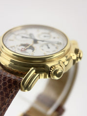 Jaeger-LeCoultre Grand Reveil 18k Gold Perpetual Calendar Alarm Watch 180.1.99