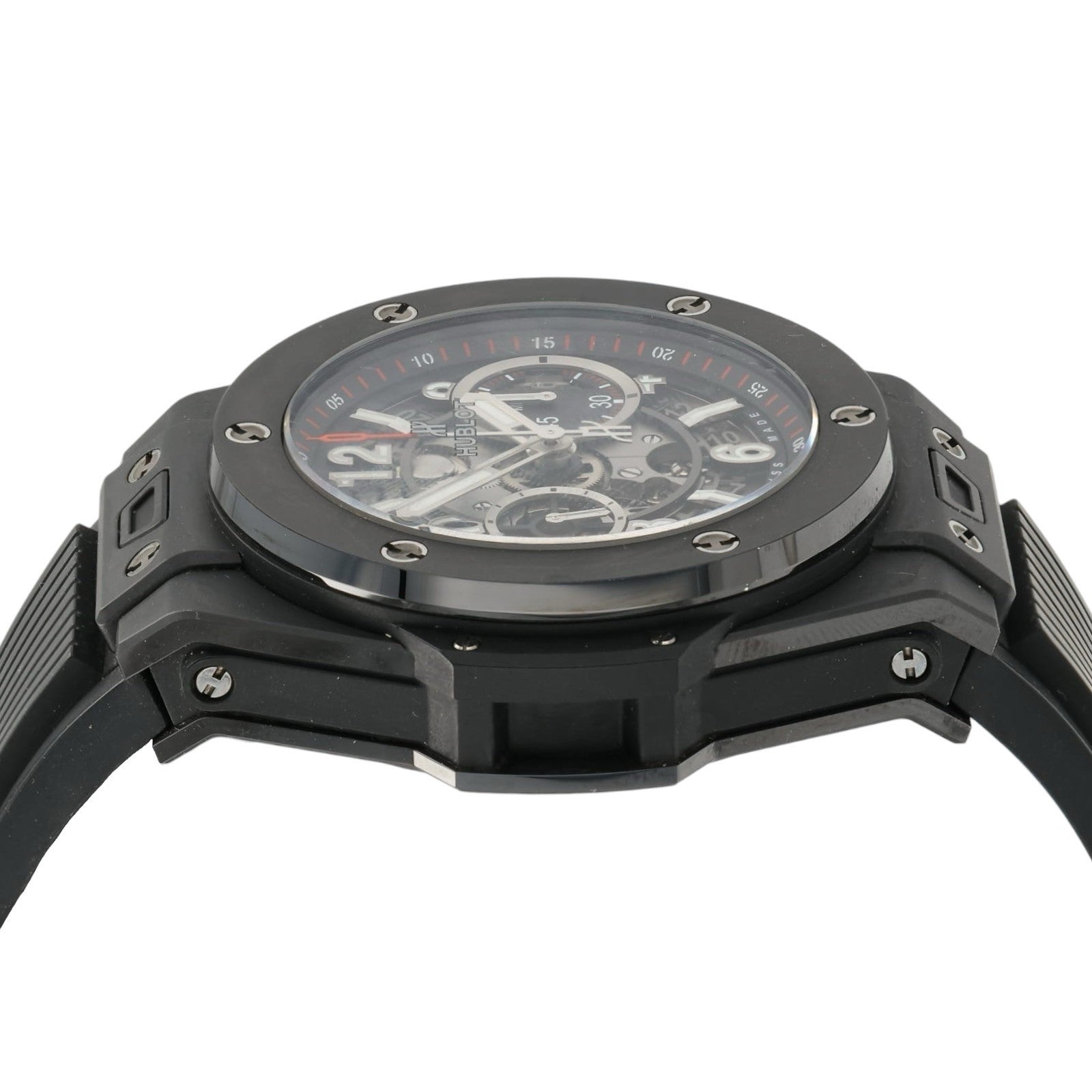 Hublot Big Bang Unico Black Dial Ceramic 45mm Auto Mens Watch 411.C1.1170.RX