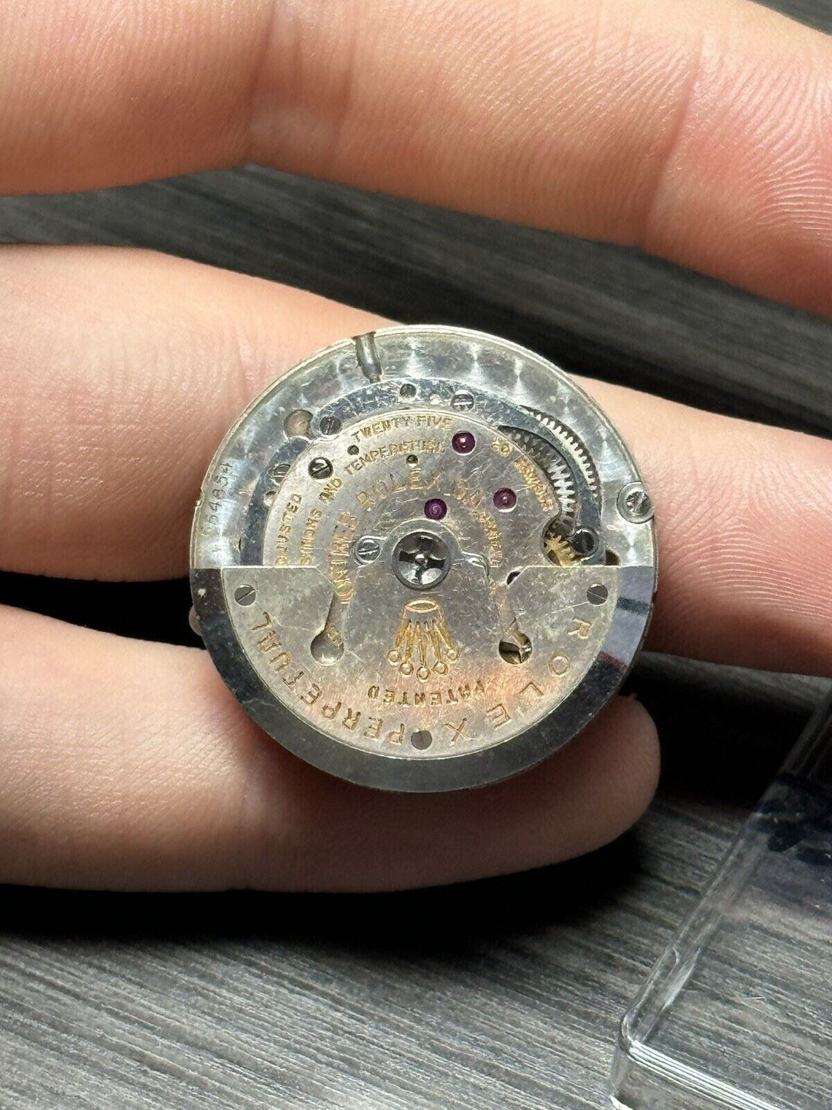 Original Rolex 1030 Automatic  Movement perfect Butterfly Perpetual - AS IS