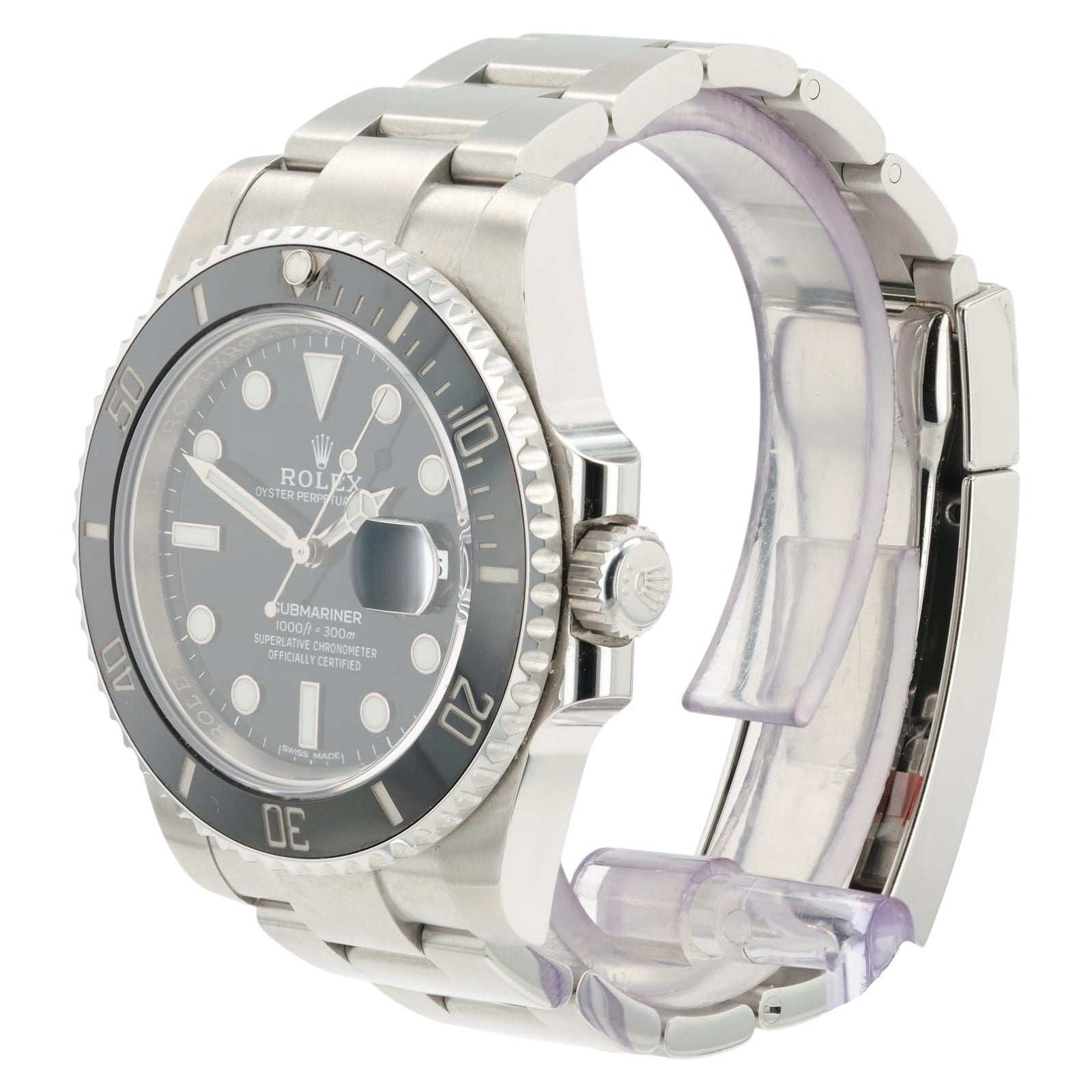 Rolex Submariner Black Dial Stainless Steel 40mm Automatic Mens Watch 116610LN