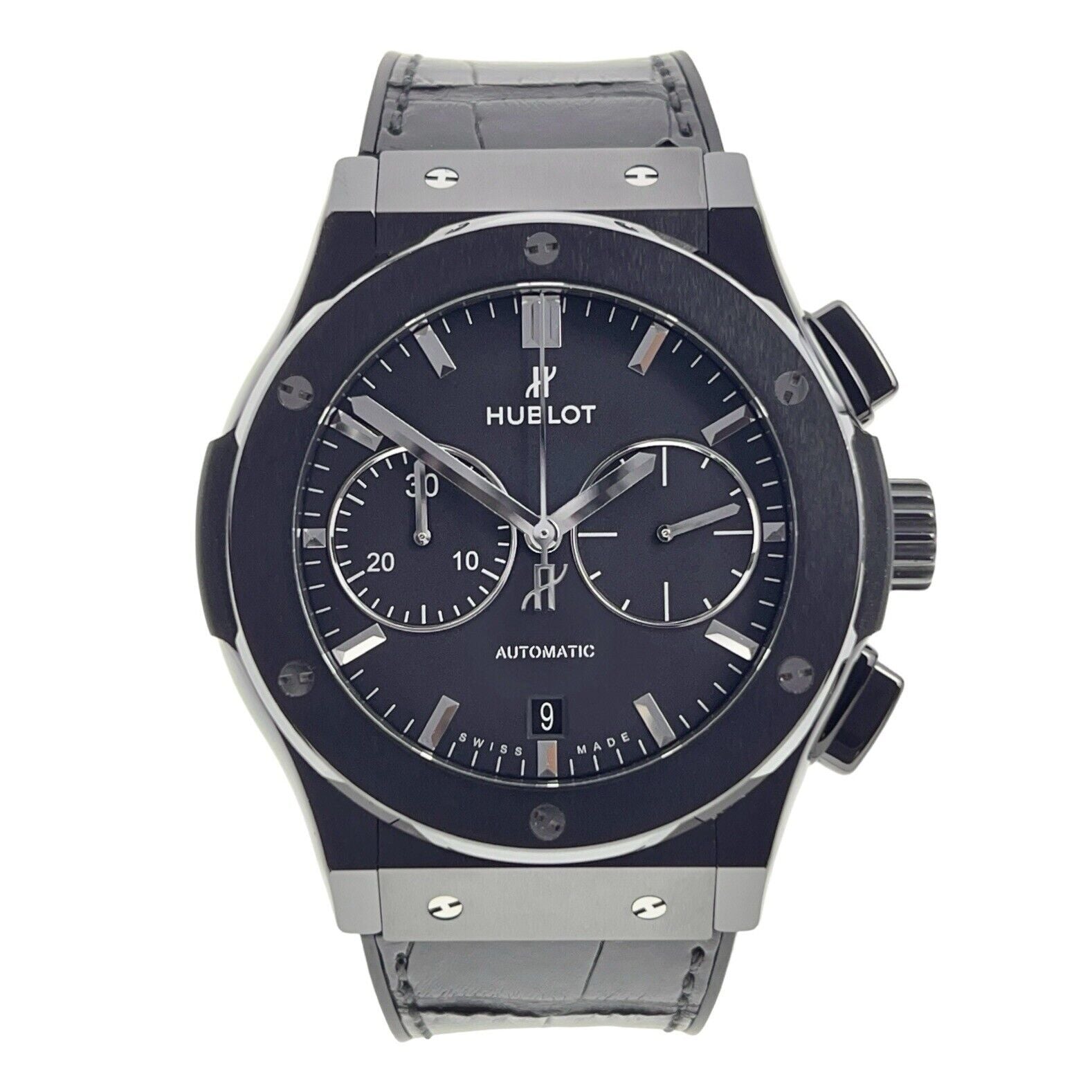 Hublot Classic Fusion Chronograph Ceramic 45mm Automatic Men’s Watch - B/P