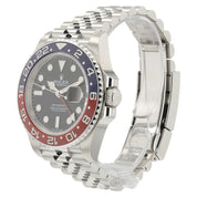 NEW 2023 Rolex GMT Master II Steel Blue Red Pepsi Bezel Jubilee Watch 126710BLRO