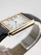 Cartier Tank Solo 18k Yellow Gold and Steel 27mm Quartz Men’s Watch 2742