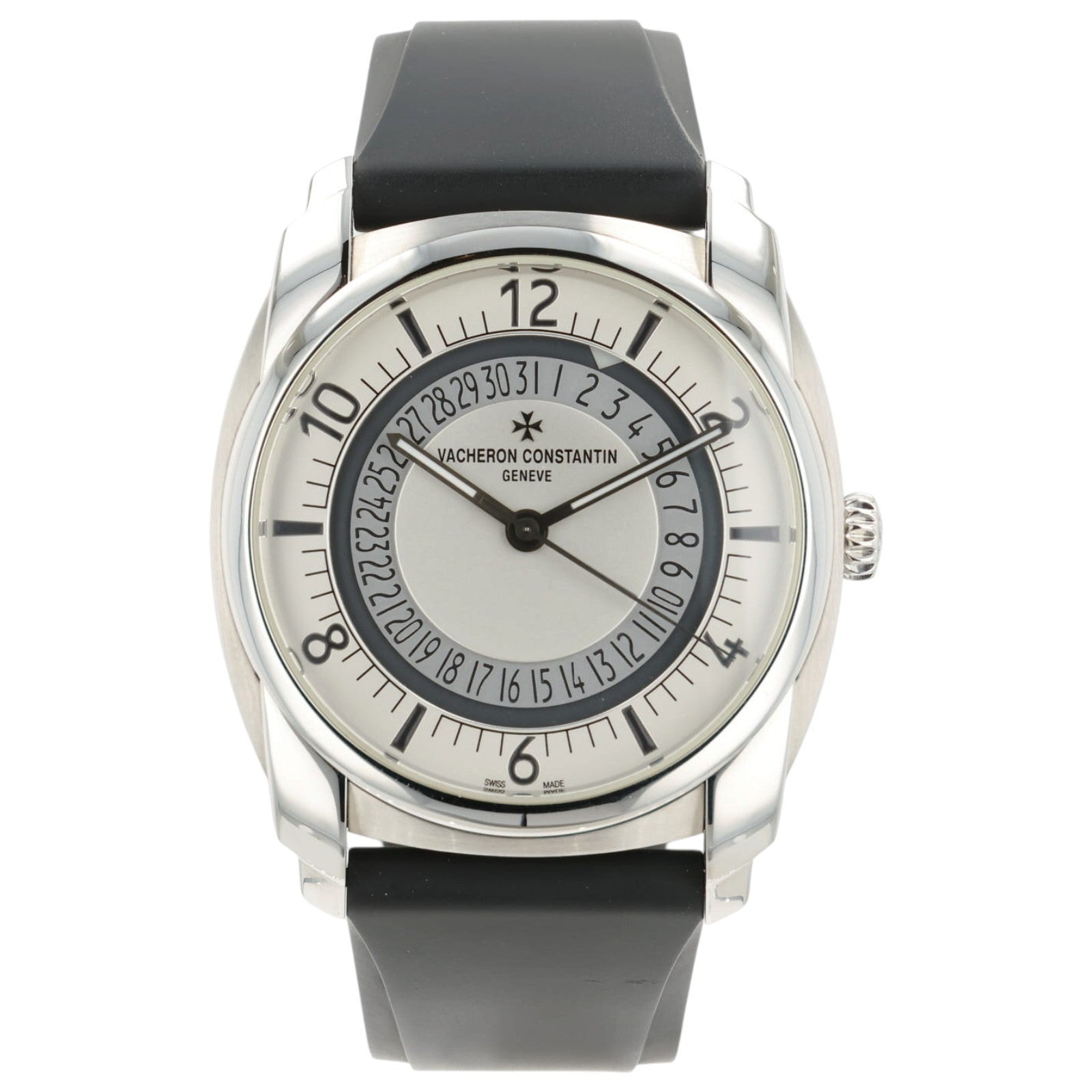 Vacheron Constantin Quai de I'lle Silver Dial Steel 41mm Men's Watch 4500S