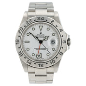 Rolex Explorer II White Dial Stainless Steel 40mm Automatic Men’s Watch 16570