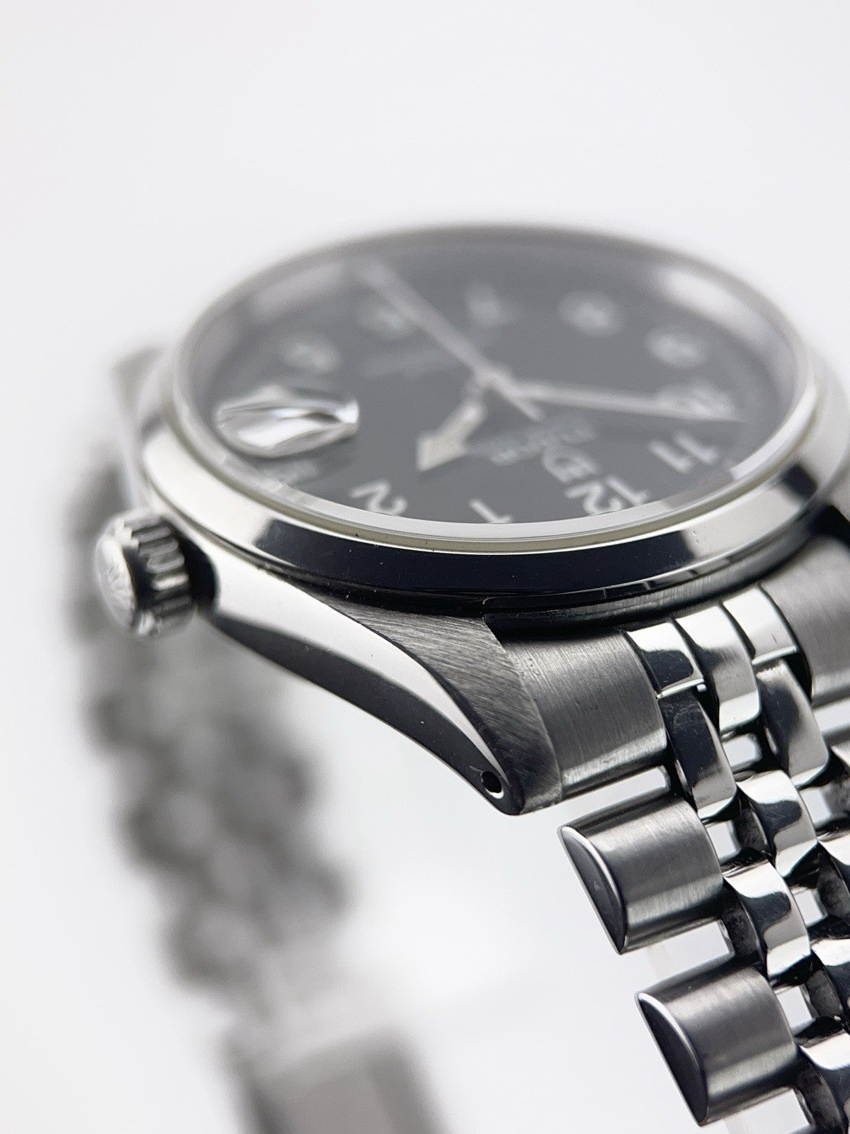 Tudor Prince Date Stainless Steel Black Dial 32mm Automatic Unisex Watch 72000