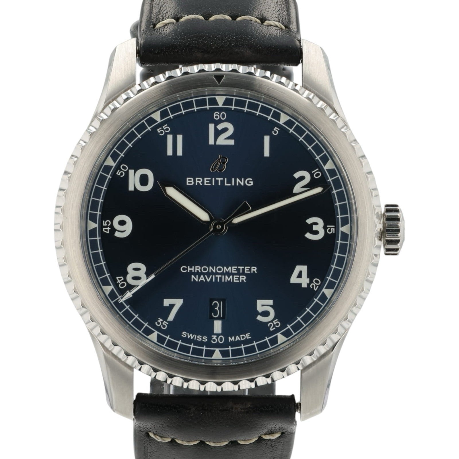 Breitling Navitimer Blue Dial Stainless Steel 41mm Automatic Men’s Watch A17314