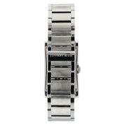 Tiffany East West Silver Color Dial Stainless Steel 22x37mm Quartz Unisex Watch