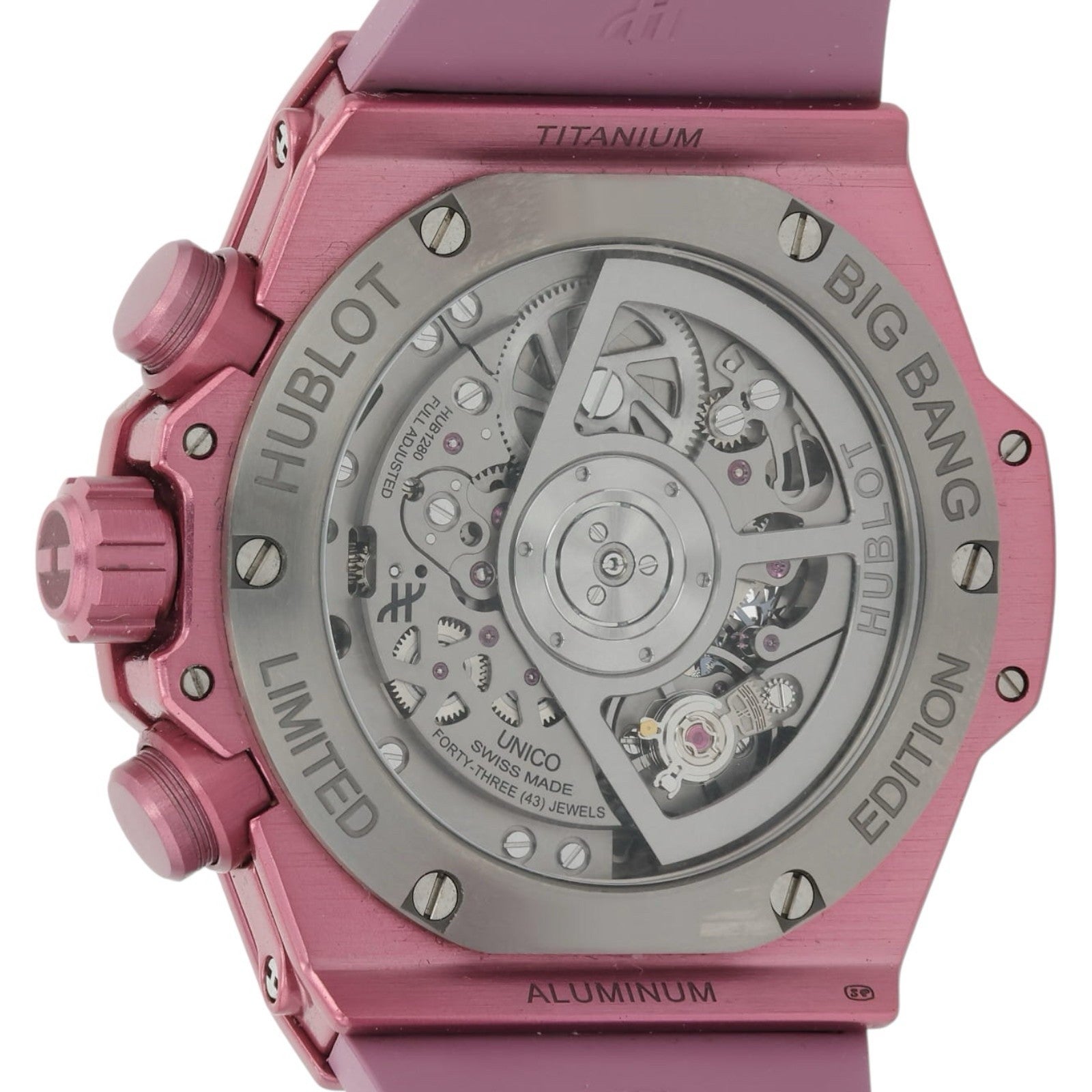 Hublot Big Bang Unico Aluminum Skeleton Dial 42mm Automatic Watch 441.UL.5820.NR