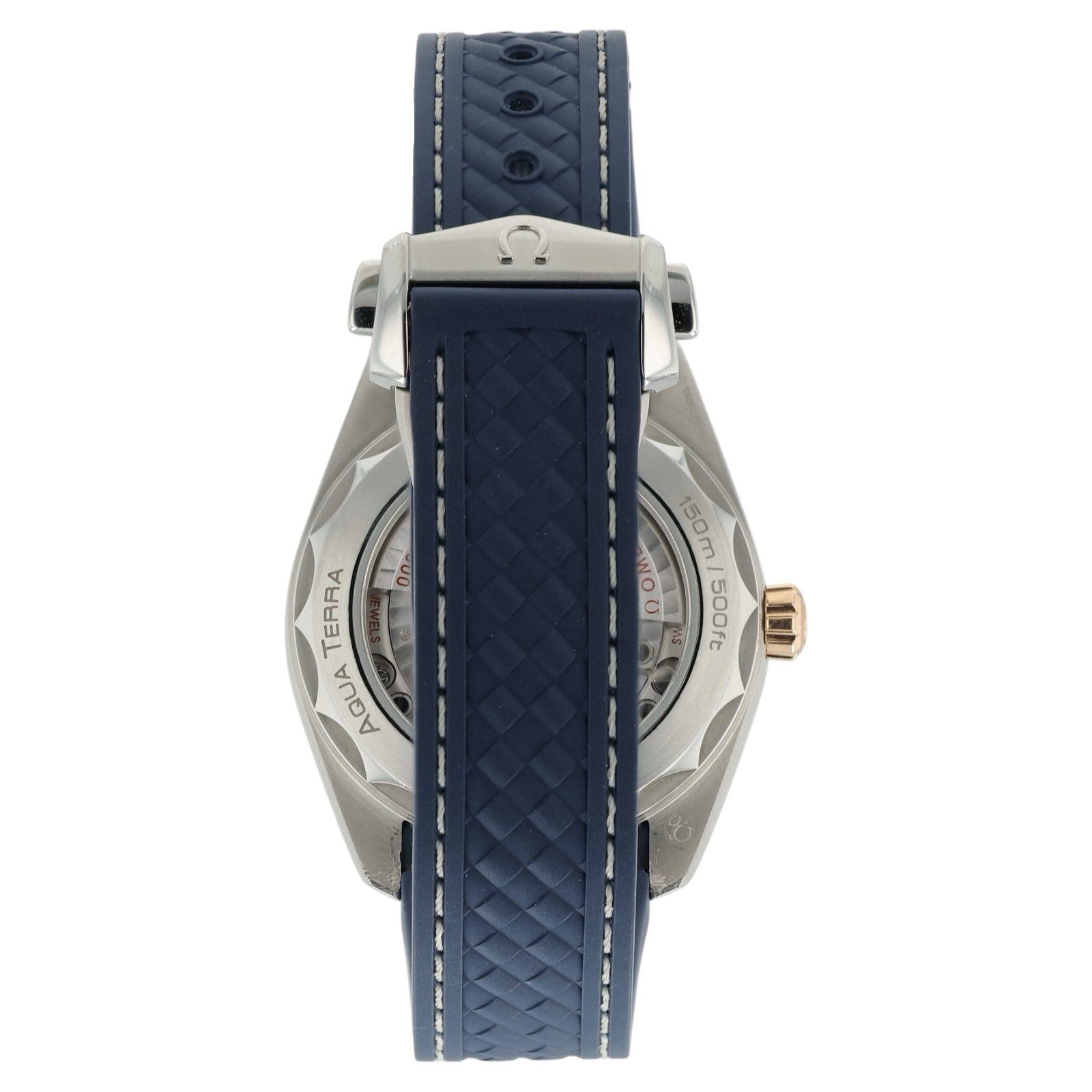 Omega Seamaster Silver Dial 18k Gold and Steel 38mm Auto 220.22.38.20.02.001