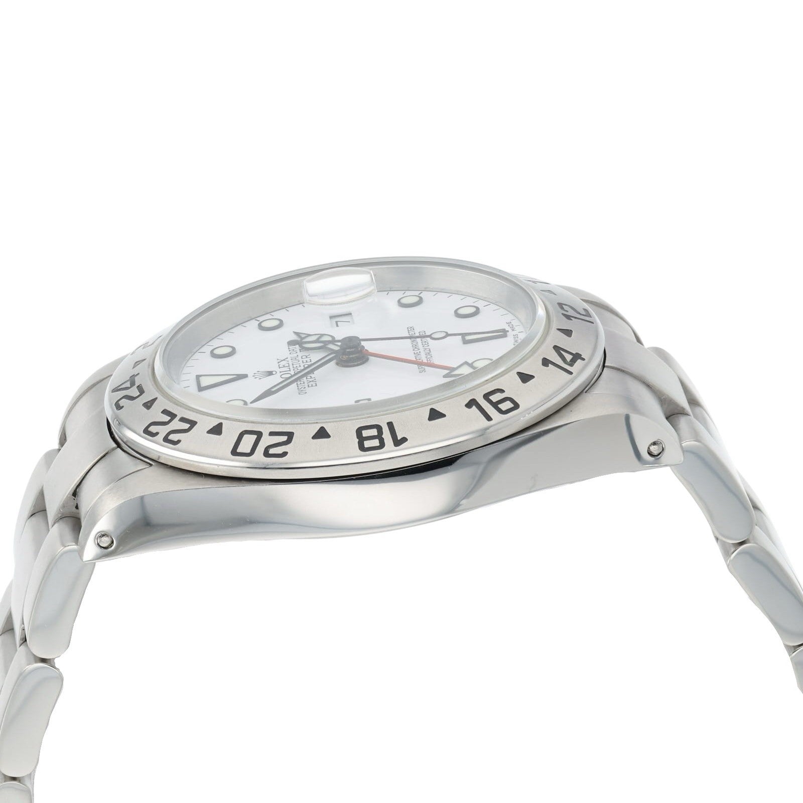 Rolex Explorer II White Dial Stainless Steel 40mm Automatic Men’s Watch 16570