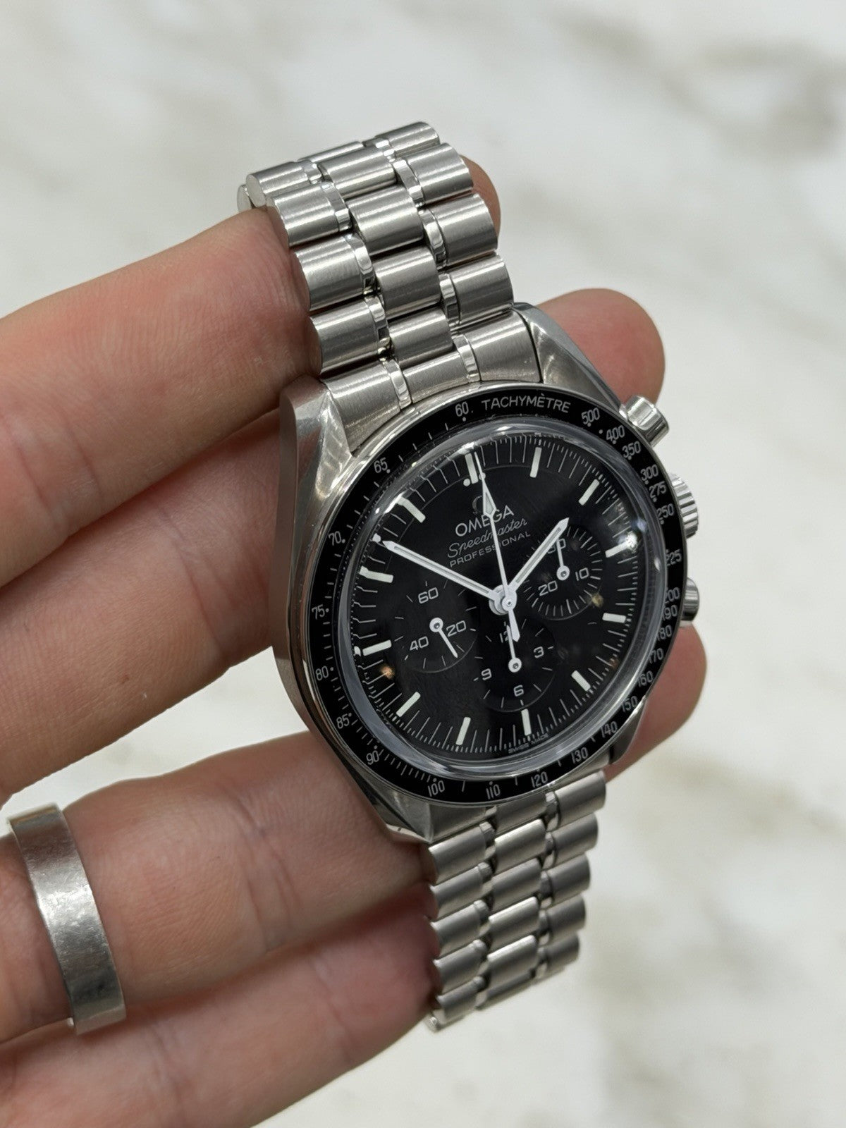 2025 Omega Speedmaster Moonwatch 42mm Black Dial Watch 310.30.42.50.01.002