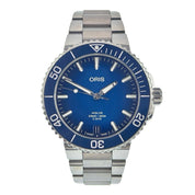 Oris Aquis Date Cal 400 Stainless Steel Blue Dial 41.5mm Automatic Watch 7769