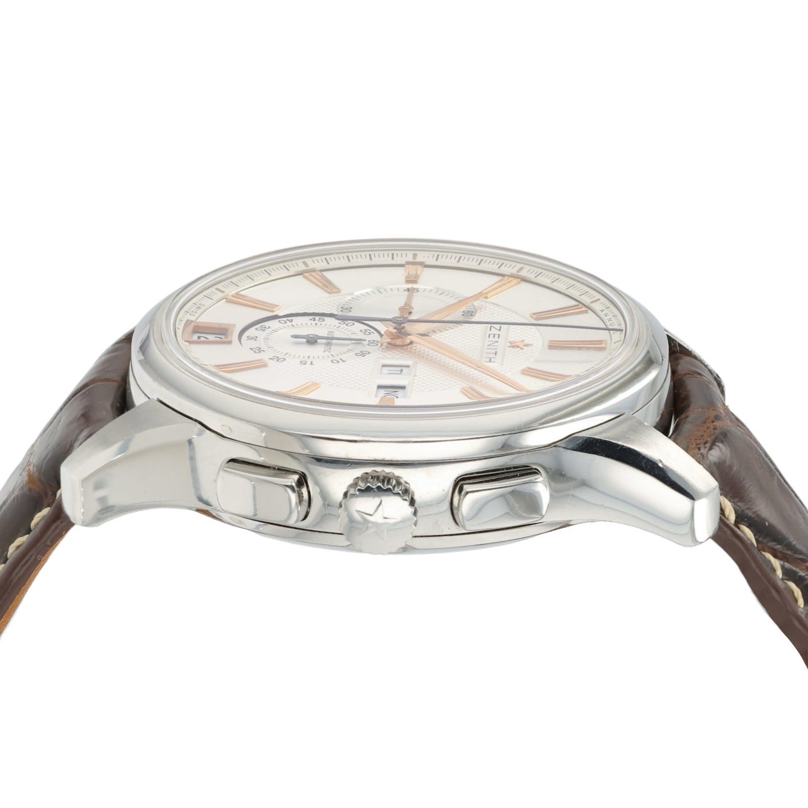 Zenith Winsor Annual Calendar Silver Dial Steel 42mm Auto Watch 03.2070.4054