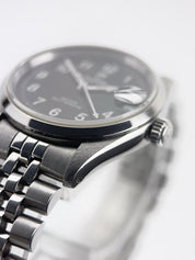 Tudor Prince Date Stainless Steel Black Dial 32mm Automatic Unisex Watch 72000