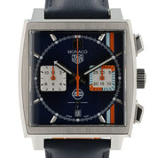 Tag Heuer Monaco Blue Dial Stainless Steel 39mm Automatic Men’s Watch CBL2115