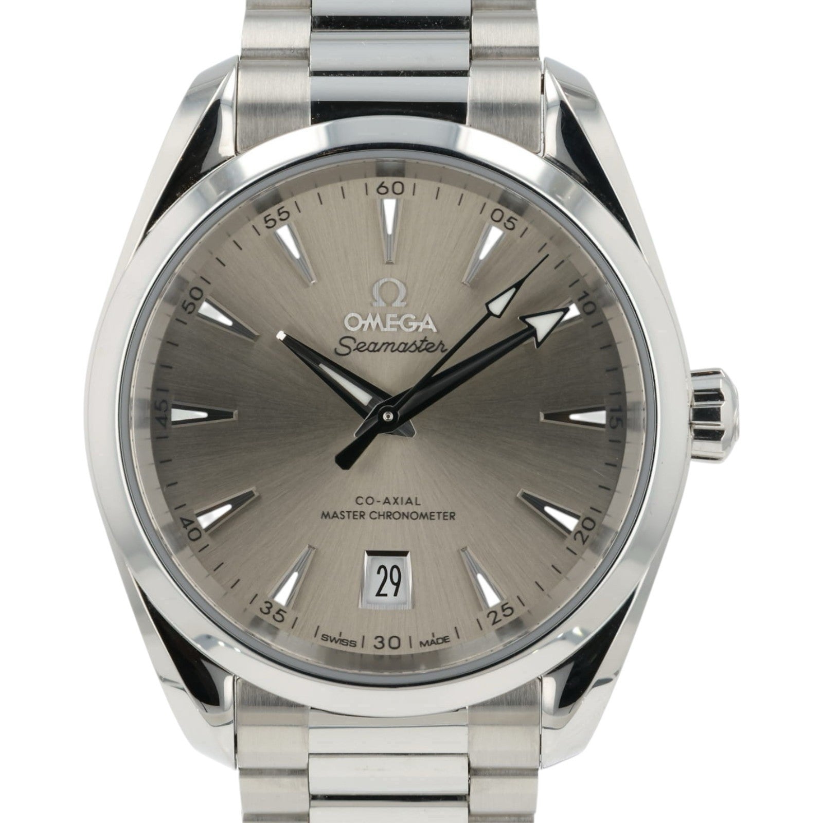 Omega Seamaster Aqua Terra Sandstone Dial Steel 38mm Mens 220.10.38.20.09.001