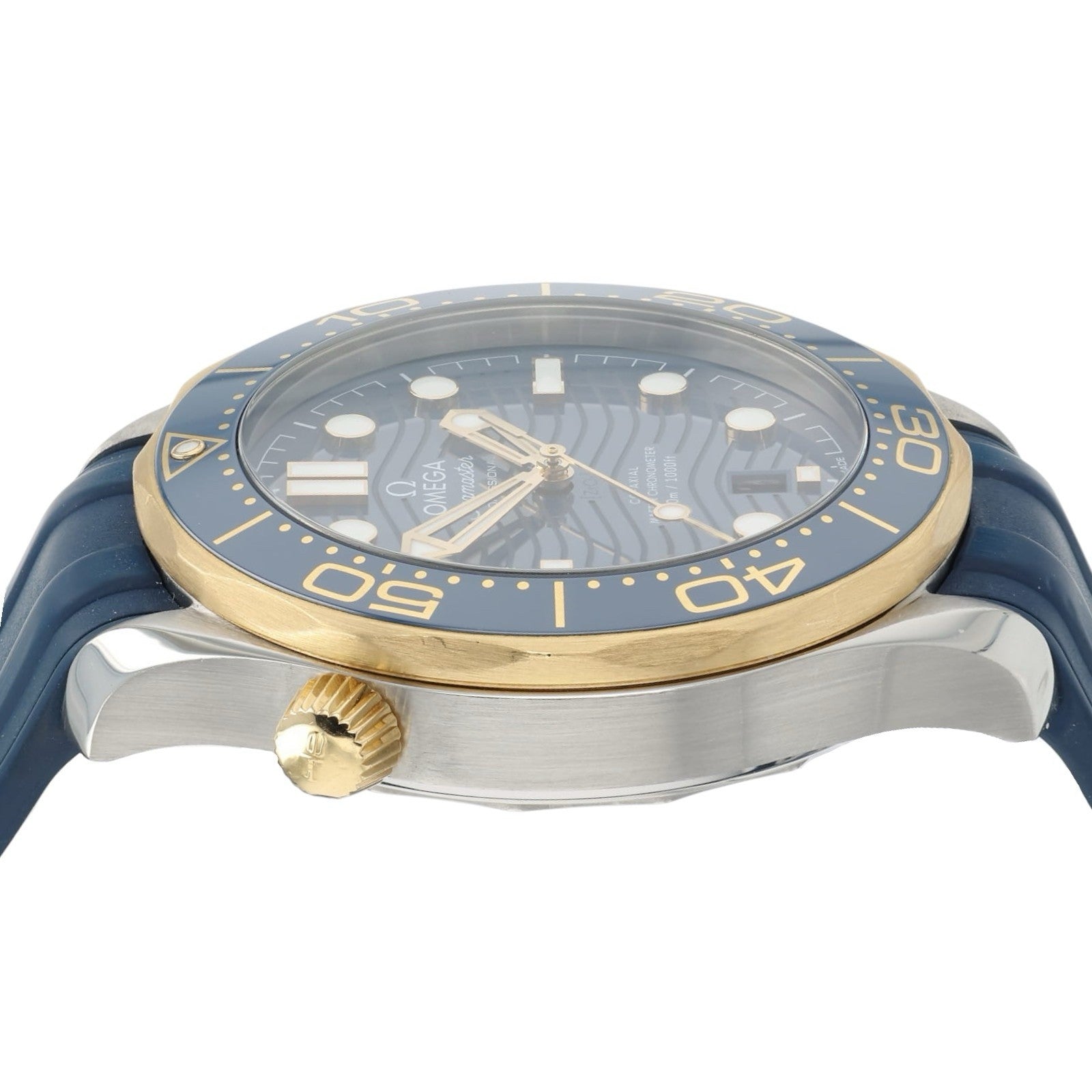 Omega Seamaster Diver Blue Dial Gold & Steel 42mm Automatic 210.22.42.20.03.001