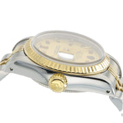 Rolex Lady Datejust Gold & Steel Champagne Dial 26mm Automatic Womens 69173