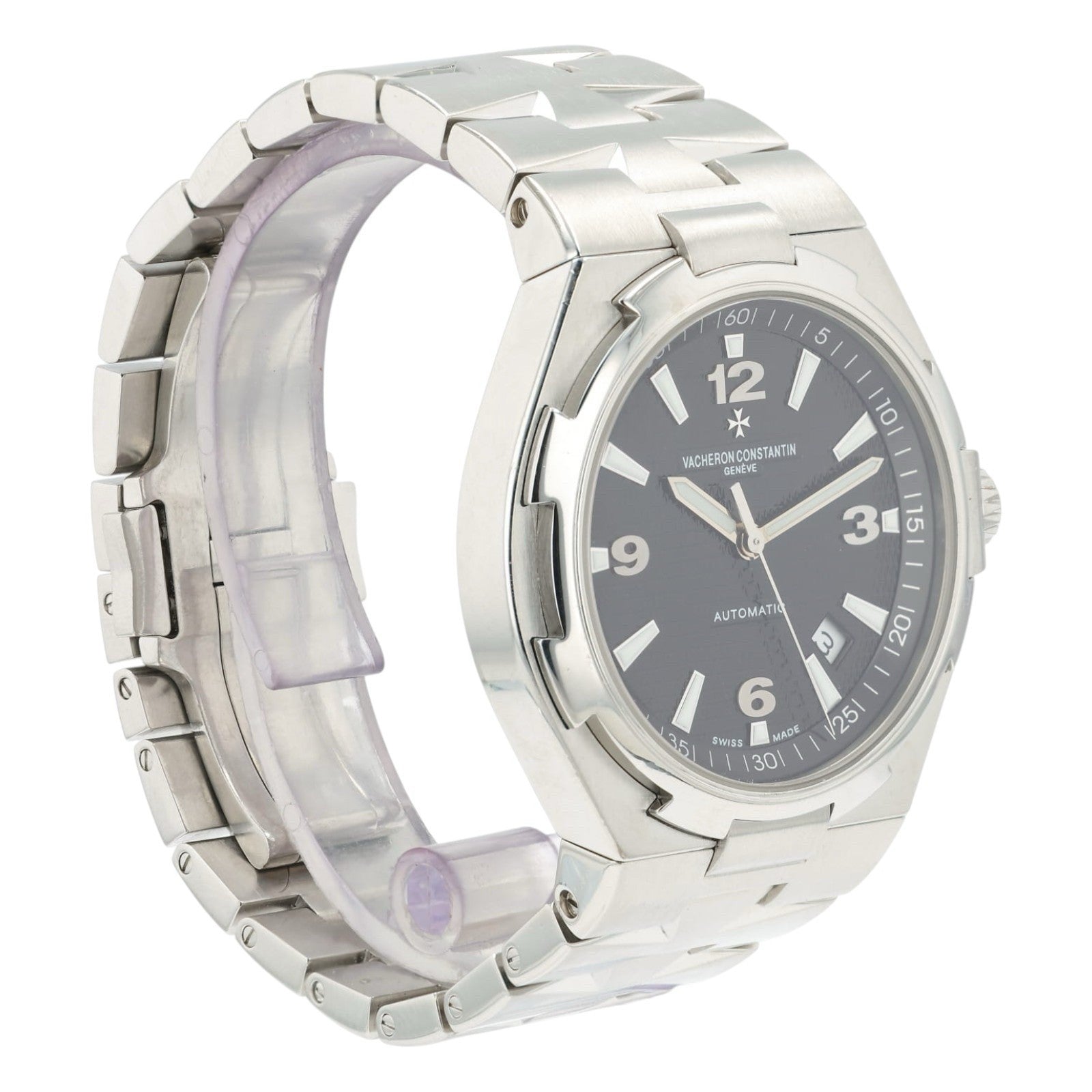 Vacheron Constantin Overseas Black Dial Stainless Steel 42mm Automatic 47040